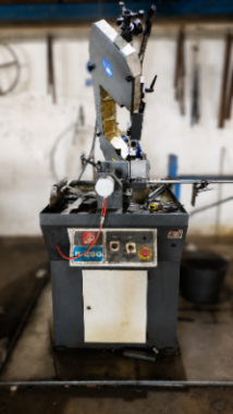 máquina corte manual de metales