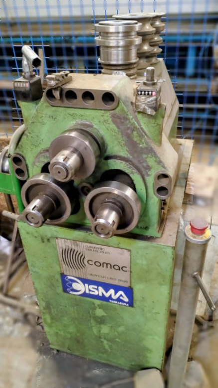 Maquina de curvado de rodillos